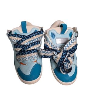 Kids Lanvin Chunky Leather Low Top Sneaker